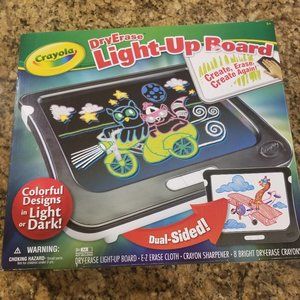 Crayola Dry Erase Light Up Board NEW